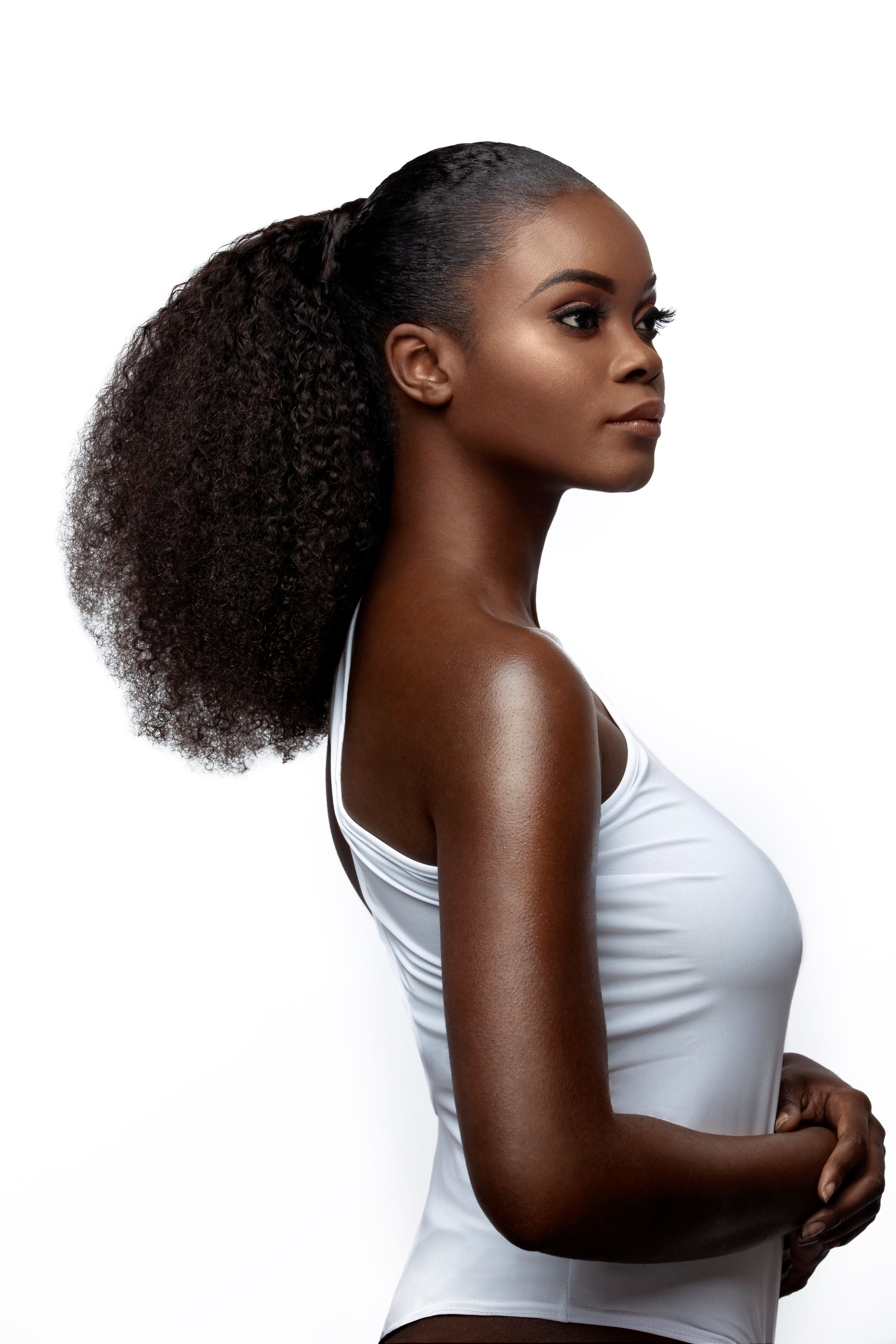 Kinky Curls Curly Drawstring Ponytail