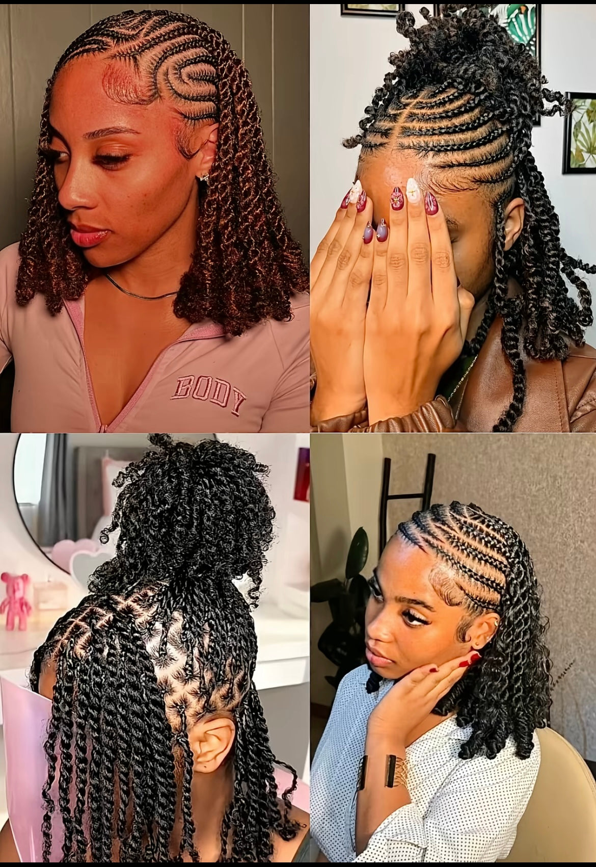 Hair Appointment Bookings: Microlink, Tape-Ins, Sew-Ins, Braids, Crotchet