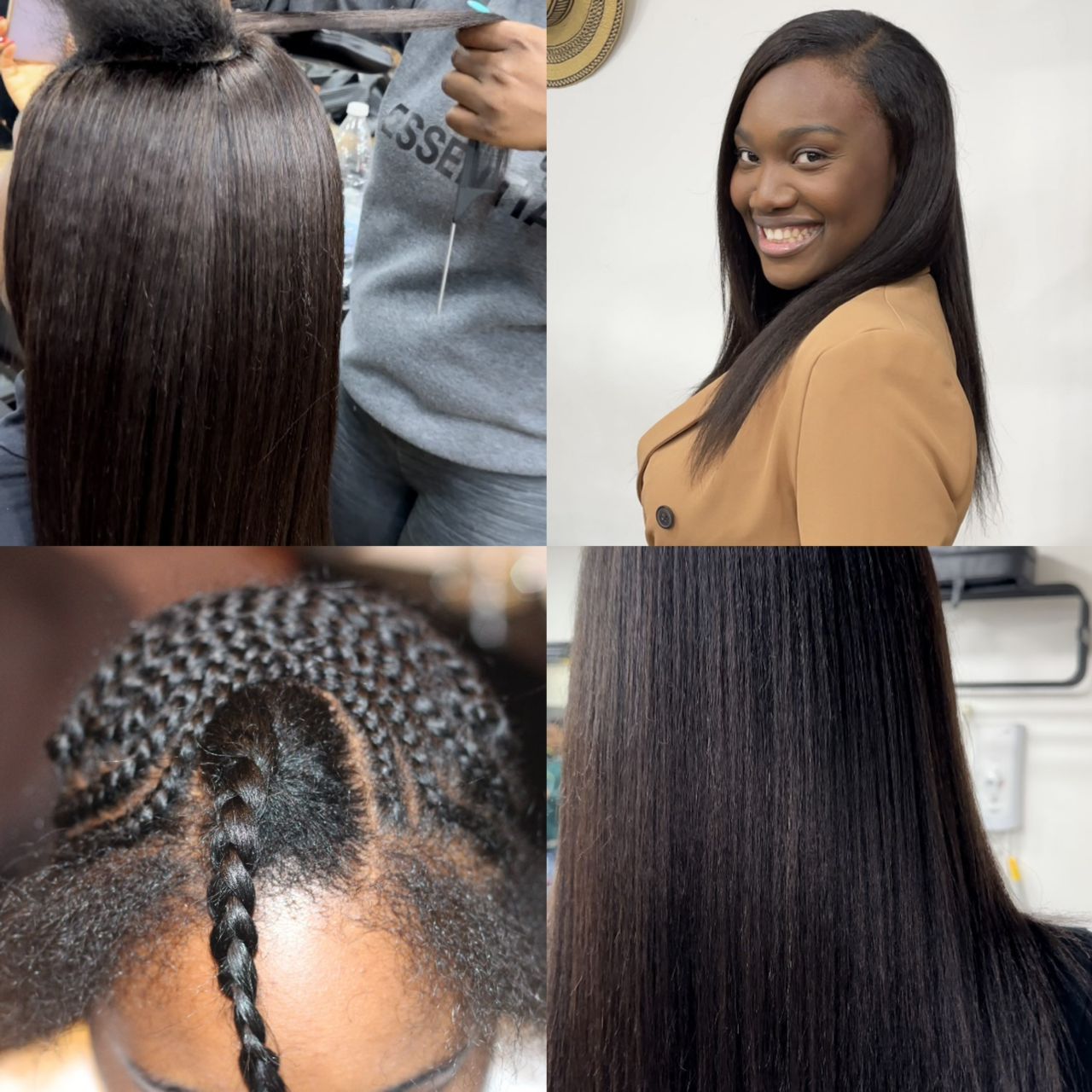 Hair Appointment Bookings: Microlink, Tape-Ins, Sew-Ins, Braids, Crotchet