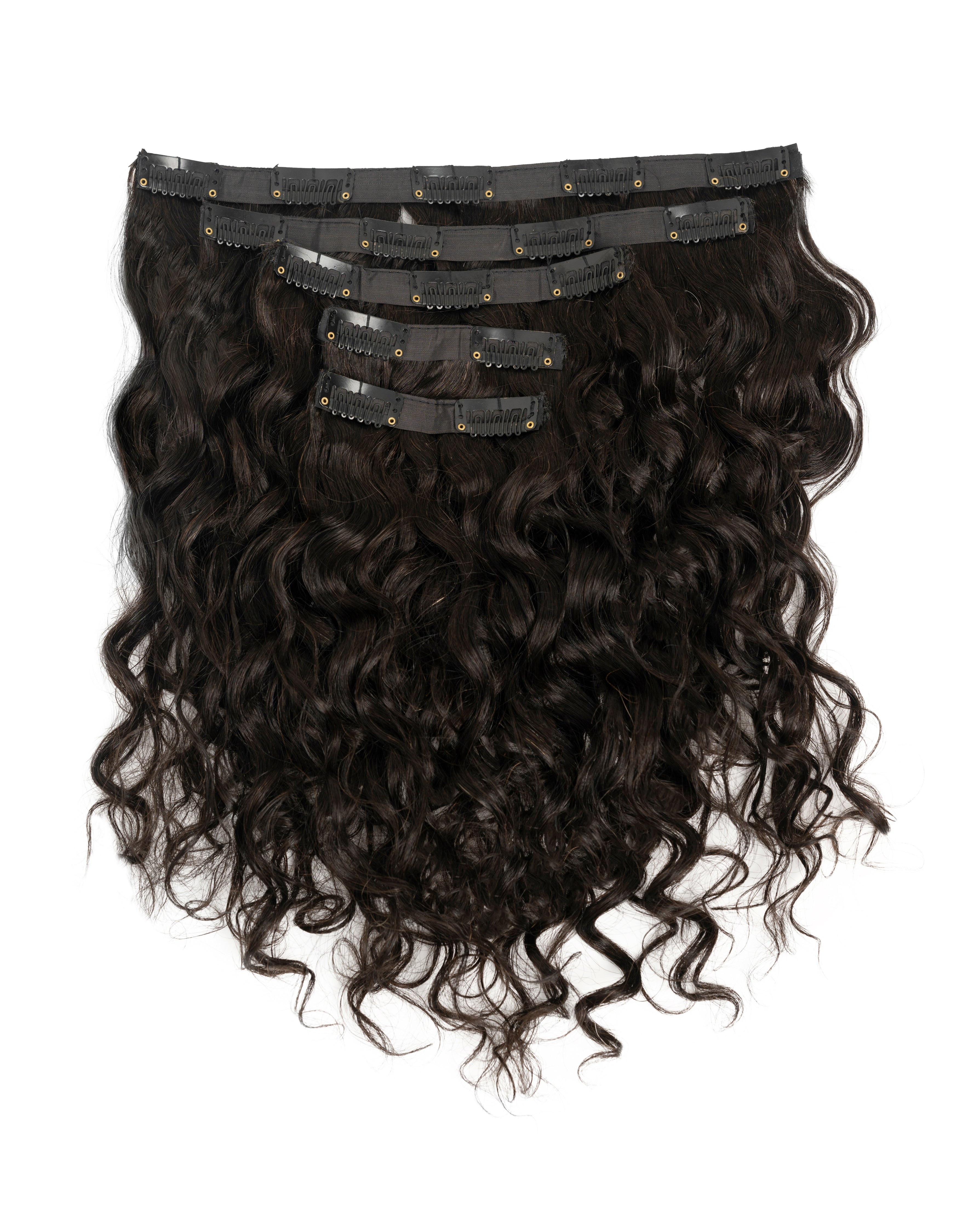 Brazilian Curly Wavy Clip Ins