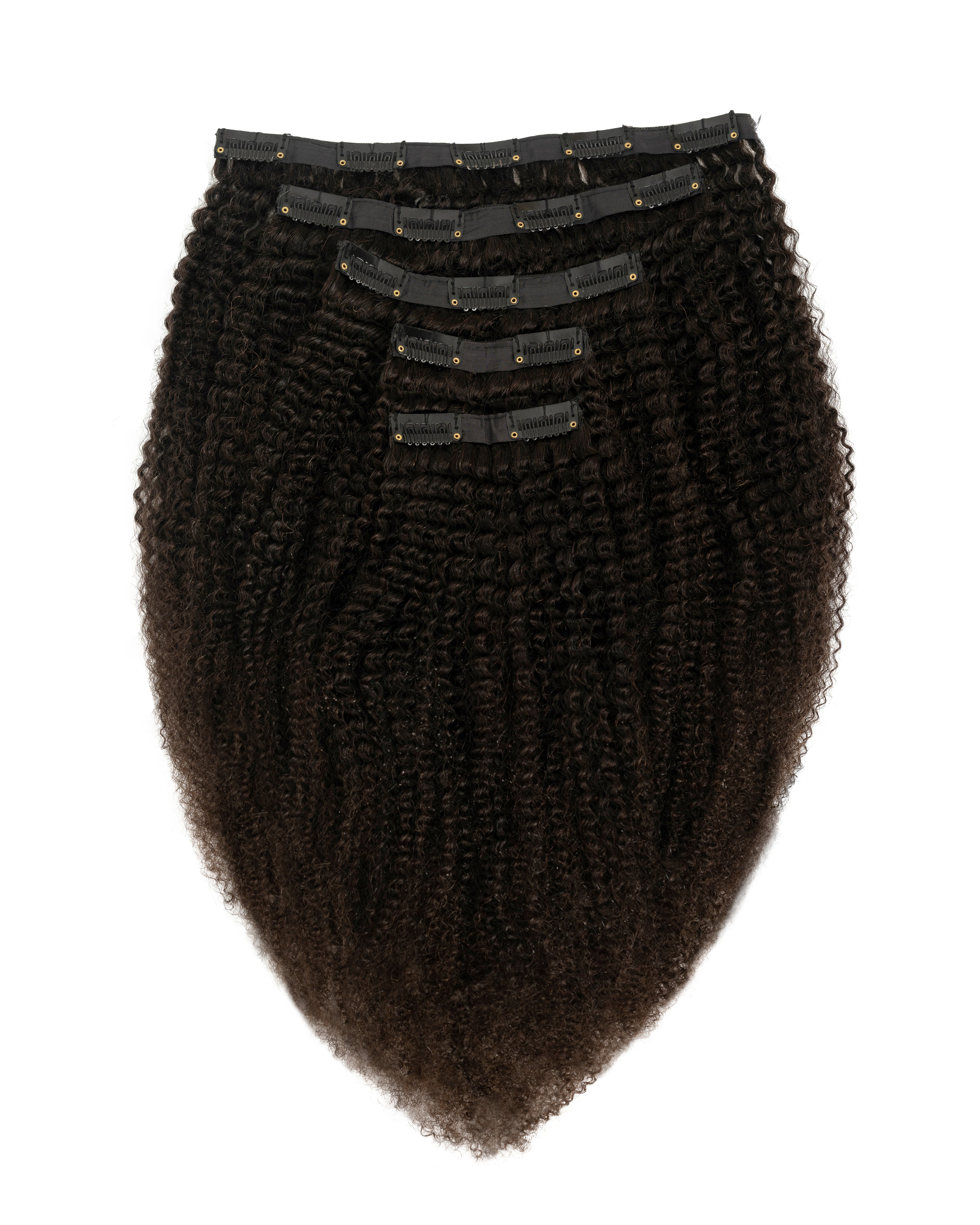 Kinky Coarse Afro Clip Ins