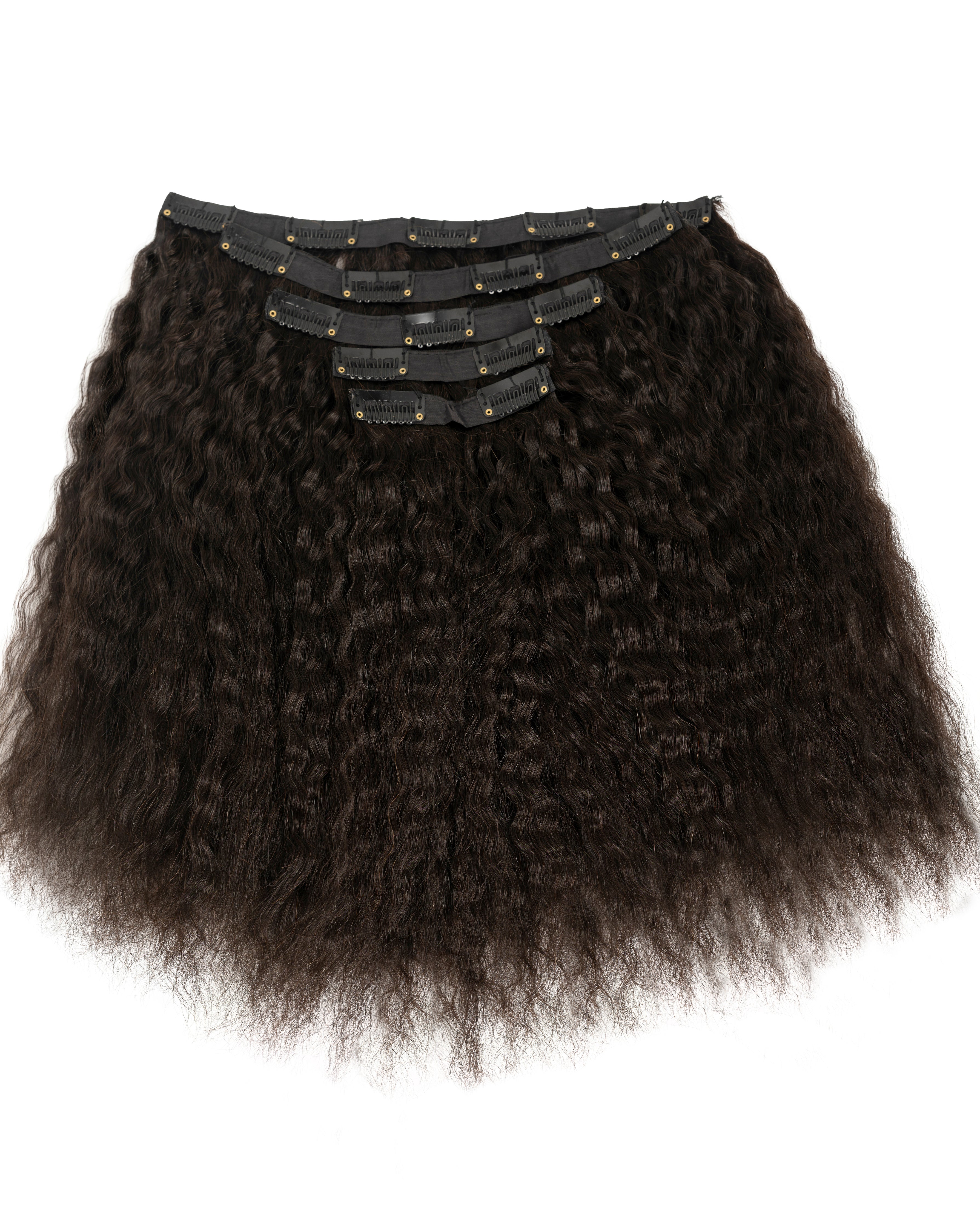 Kinky Straight Yaki Clip Ins