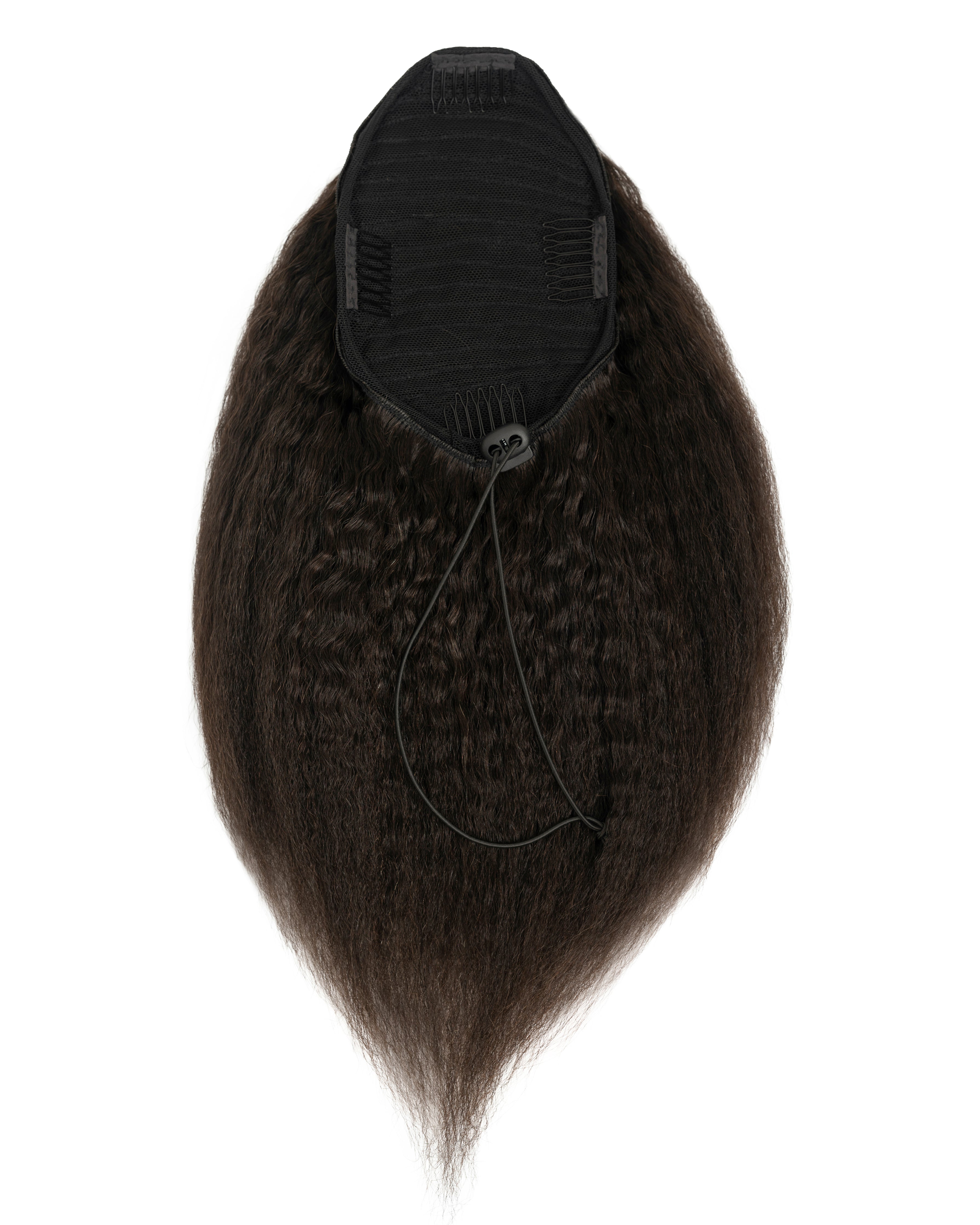 Kinky Straight Yaki Drawstring Ponytail