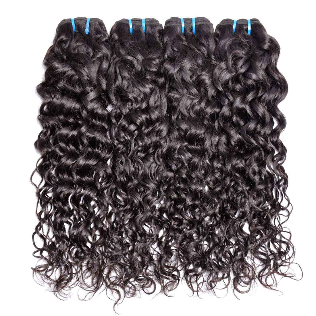 Clip In 100% Natural Thick as Human Hair Extensions Full Head Long Curly UK  BEST