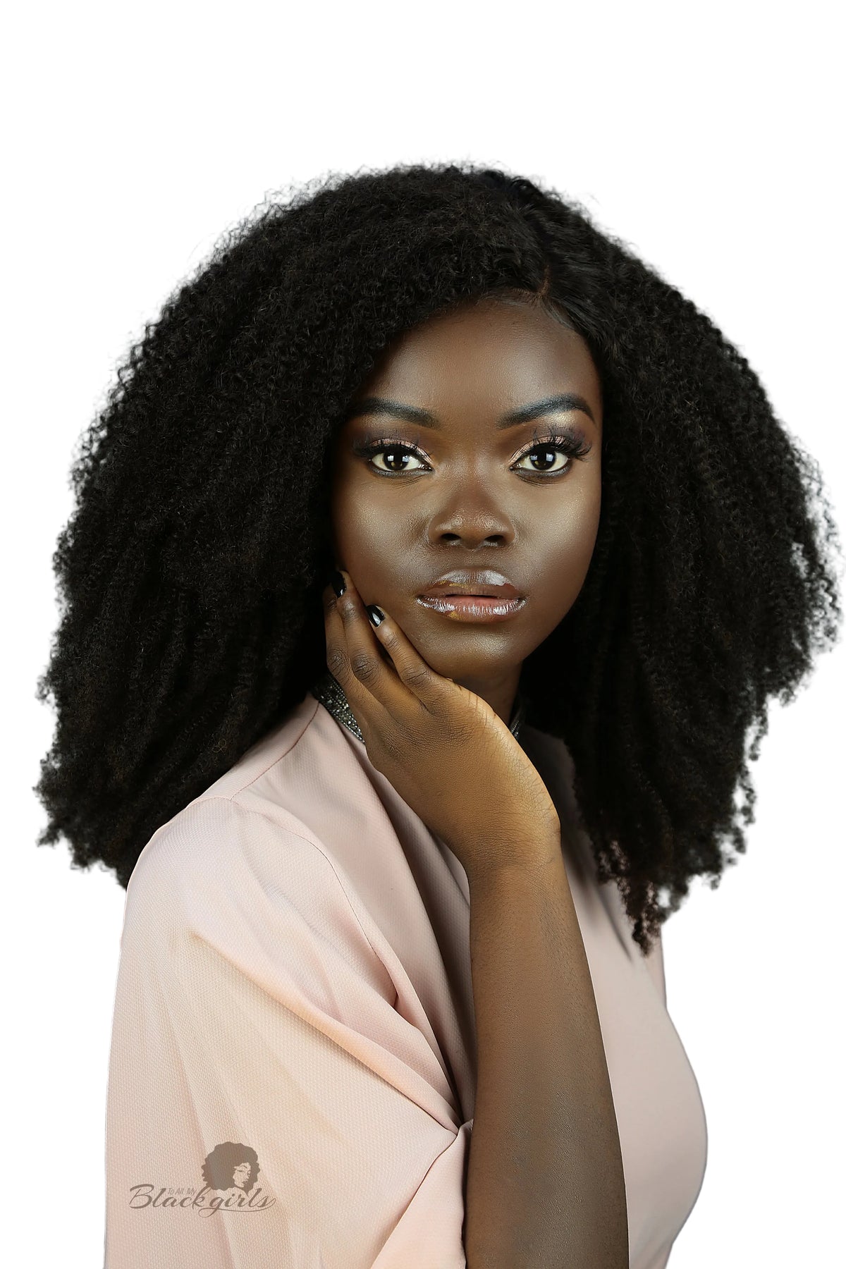 Kinky Coarse Afro Lace Front Glueless Wig 13x4/ 5x5