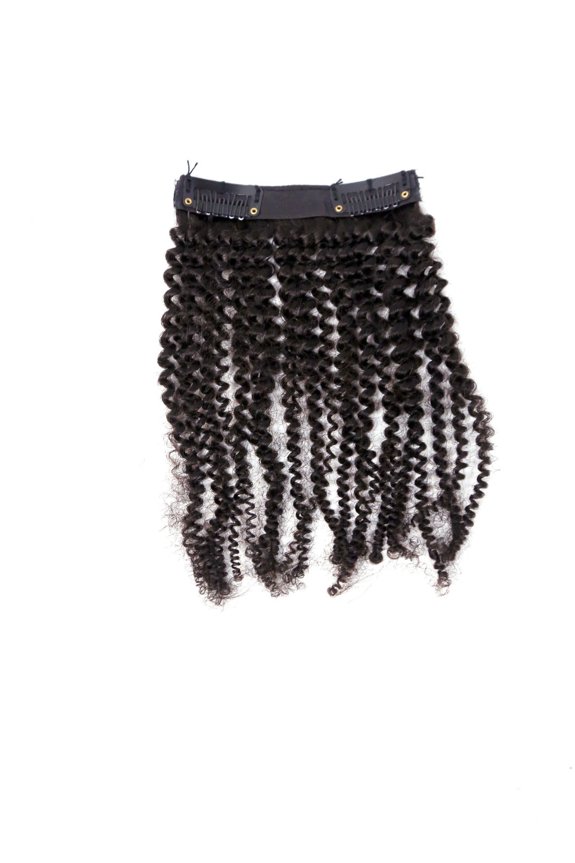 Natural Hair Extensions Samples (x4) Curly Coarse Yaki & Wavy