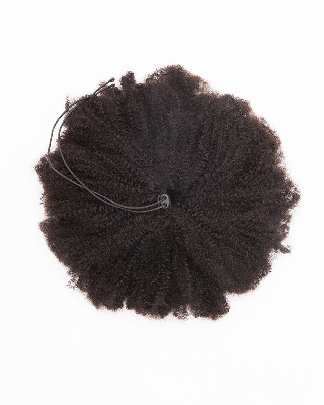 Kinky Coarse Afro Drawstring Ponytail
