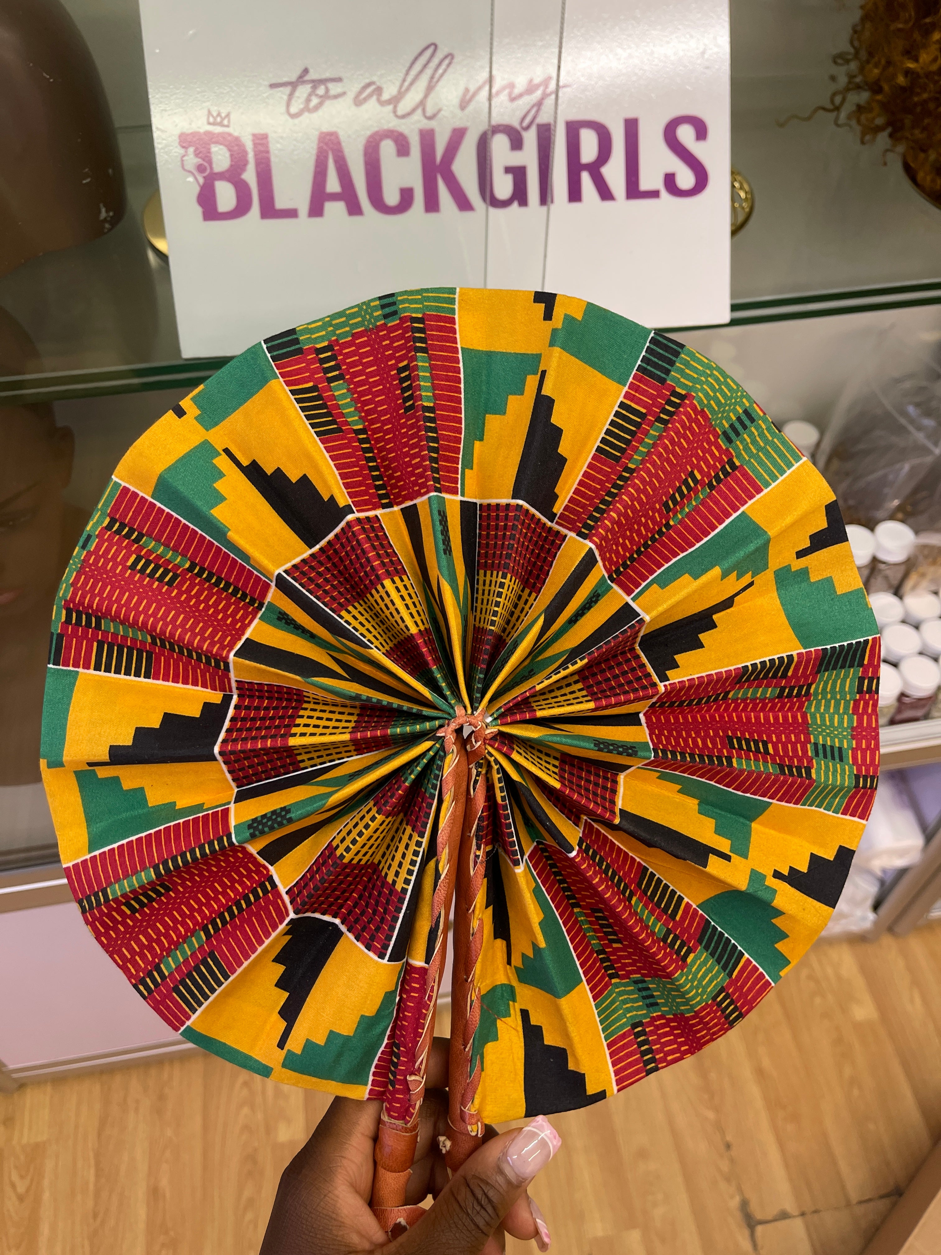 Kente/Ankara fan