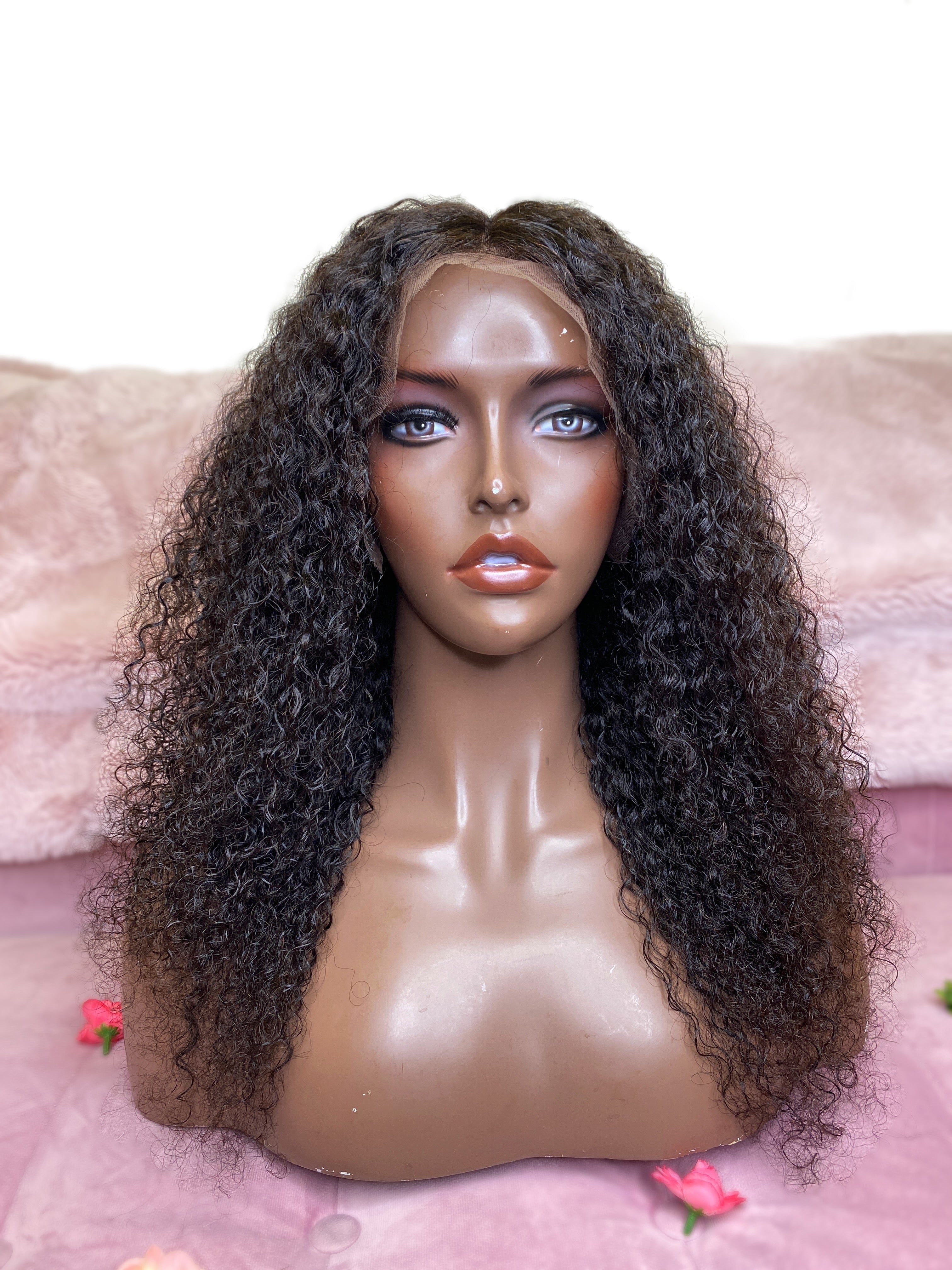 Kinky Curls Curly Lace Front/ Glueless Wig 13x4/ 5x5