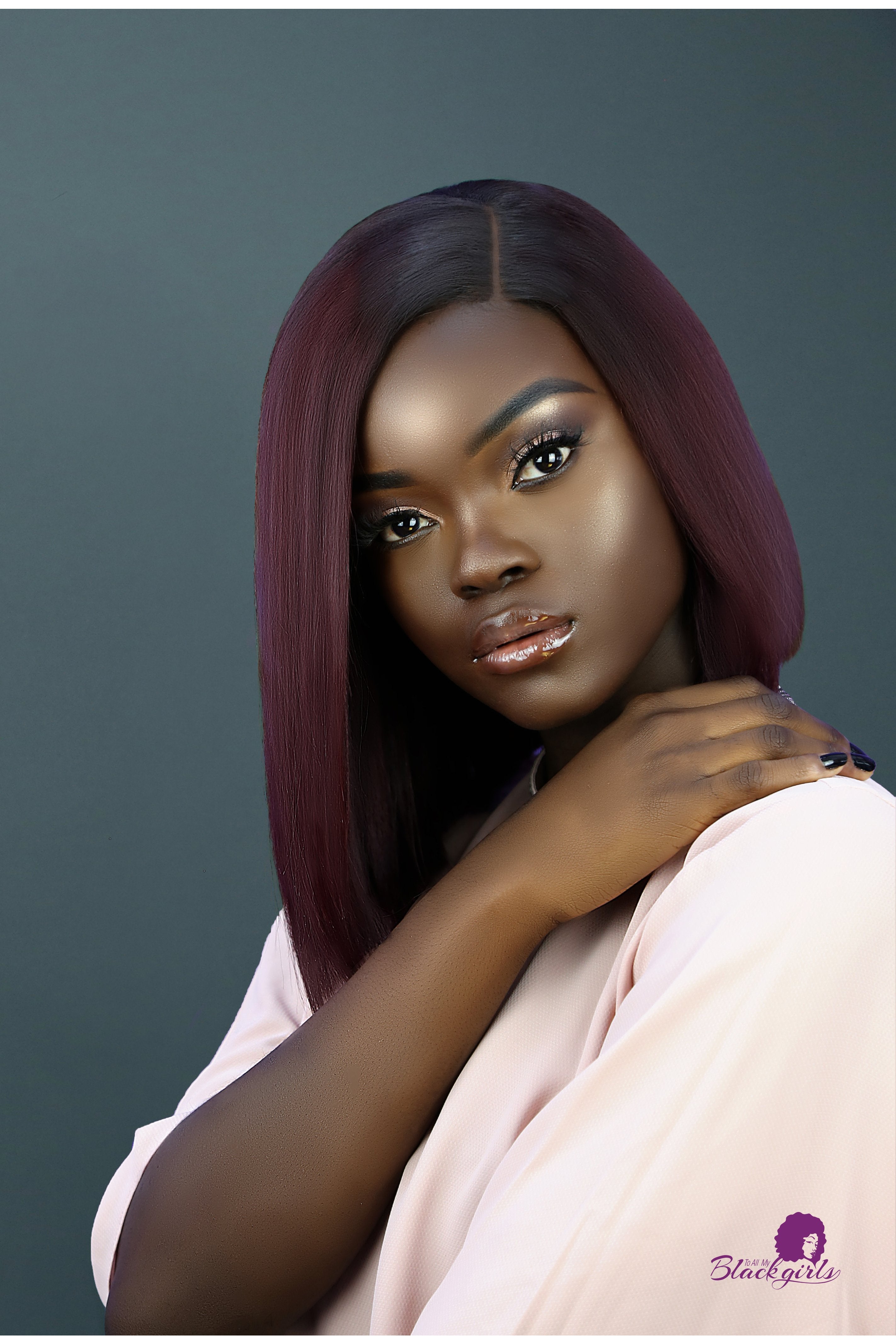 Kinky Straight Yaki Lace Front Glueless Wig 13x4/ 5x5
