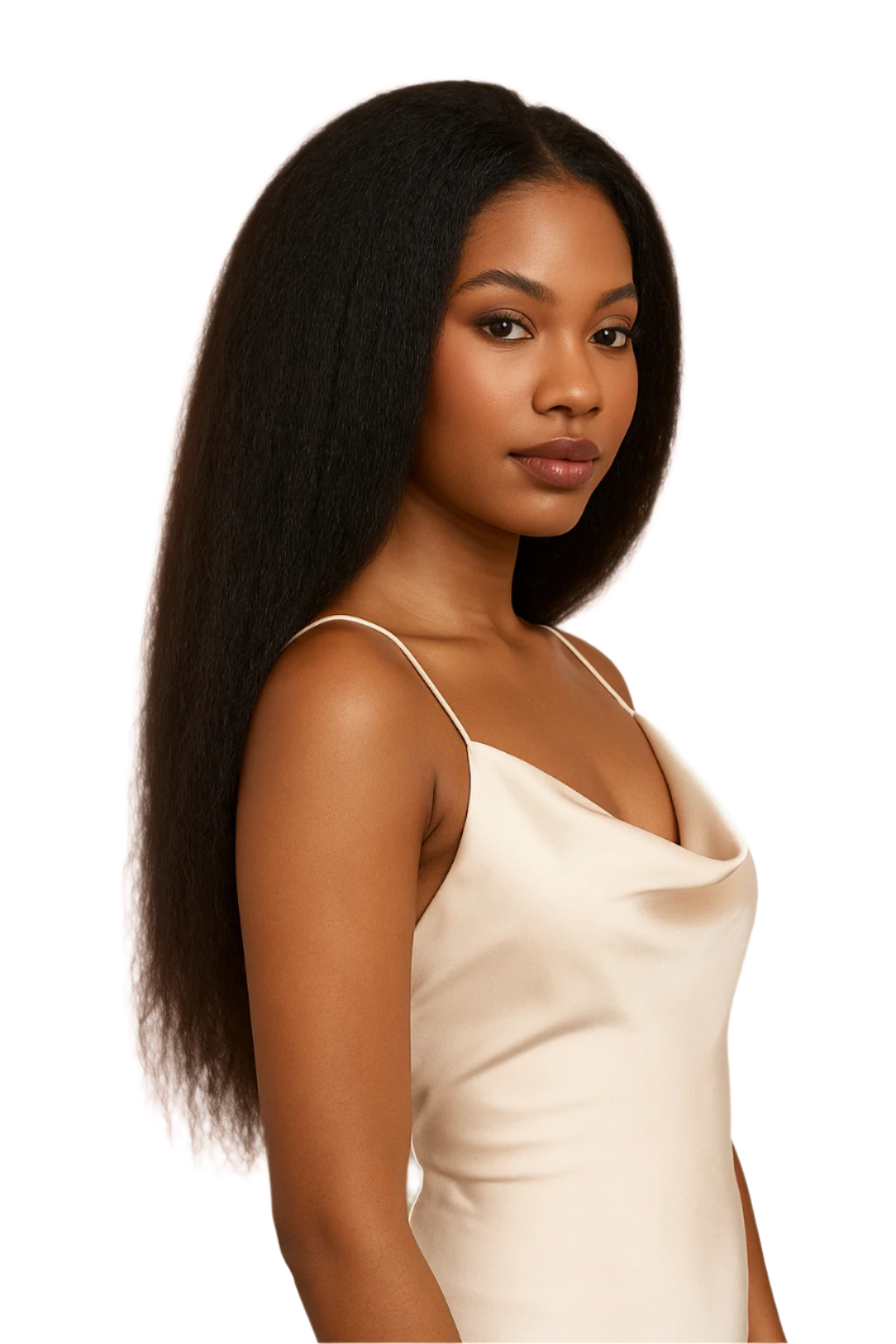 black girl wig install