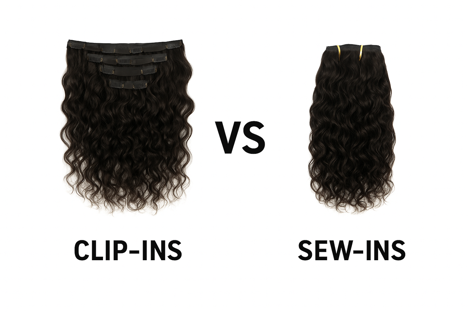Clip-Ins vs. Sew-Ins: Which Is Better for Afro and Relaxed Hair?