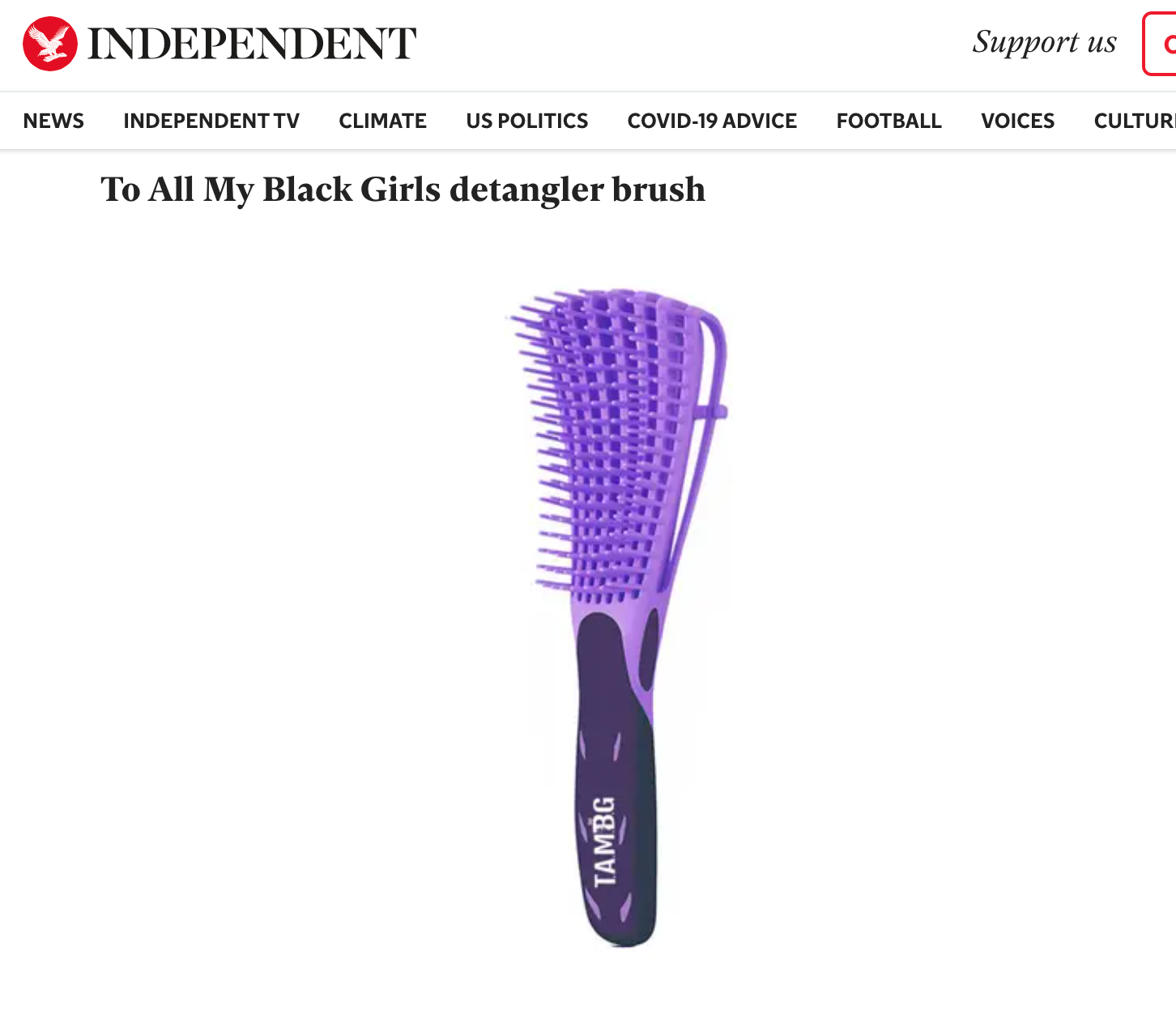 WE'VE BEEN FEATURED IN THE INDEPENDENT NEWSPAPER!!