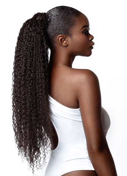 Kinky Curls Curly Drawstring Ponytail