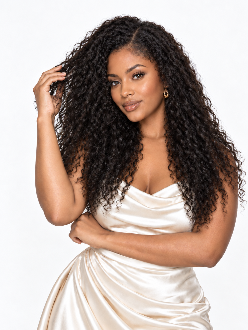 Curly Microlinks (I-tip) Extensions- Kinky Curly Straight Coarse Afro