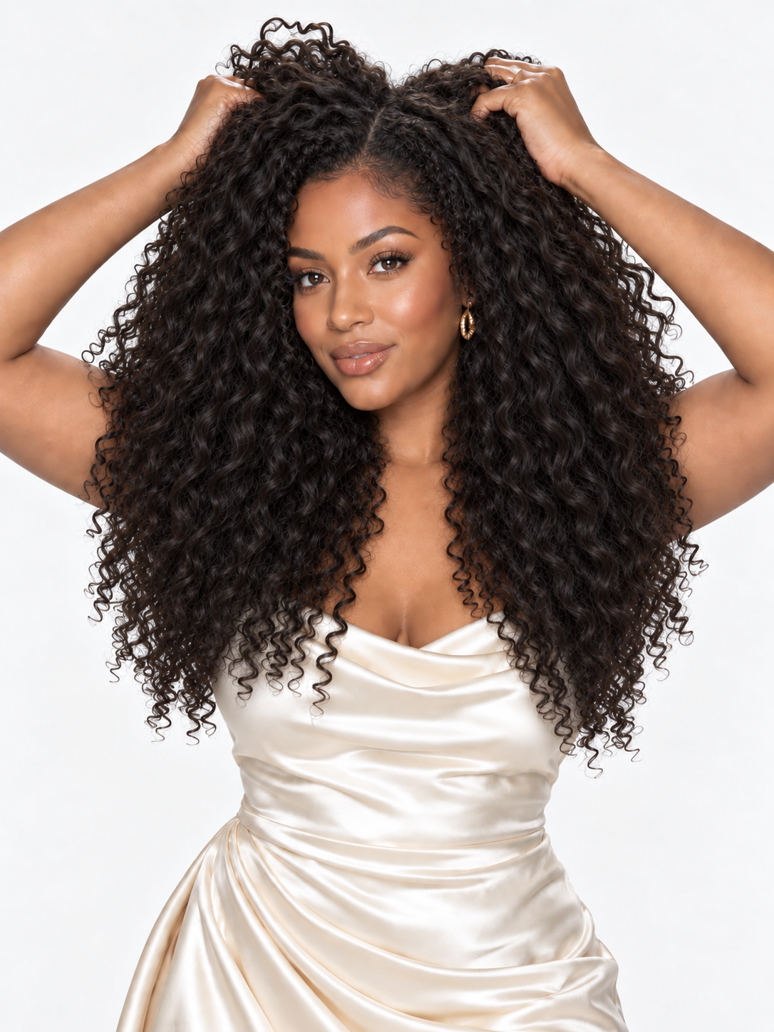 Curly Microlinks (I-tip) Extensions- Kinky Curly Straight Coarse Afro