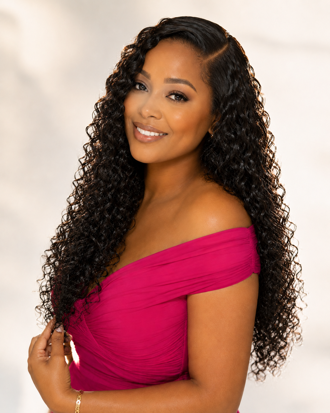Curly Microlinks (I-tip) Extensions- Kinky Curly Straight Coarse Afro