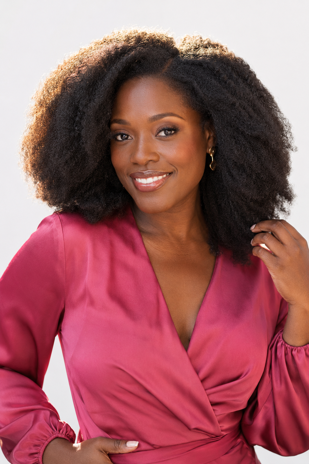Curly Microlinks (I-tip) Extensions- Kinky Curly Straight Coarse Afro
