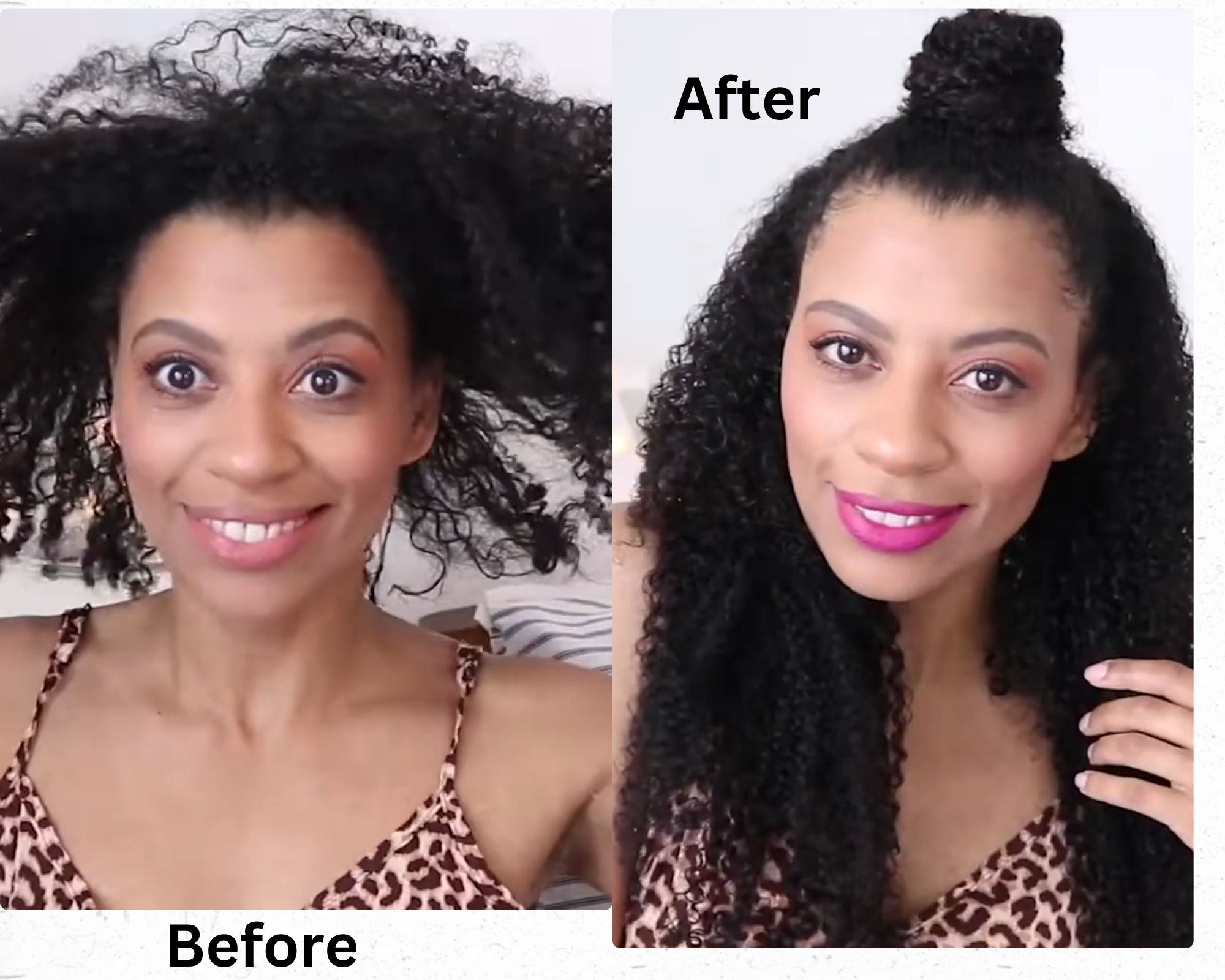 Curly Microlinks (I-tip) Extensions- Kinky Curly Straight Coarse Afro