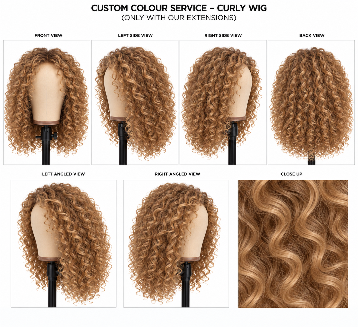 Custom Colour service (only with our hair extensions)