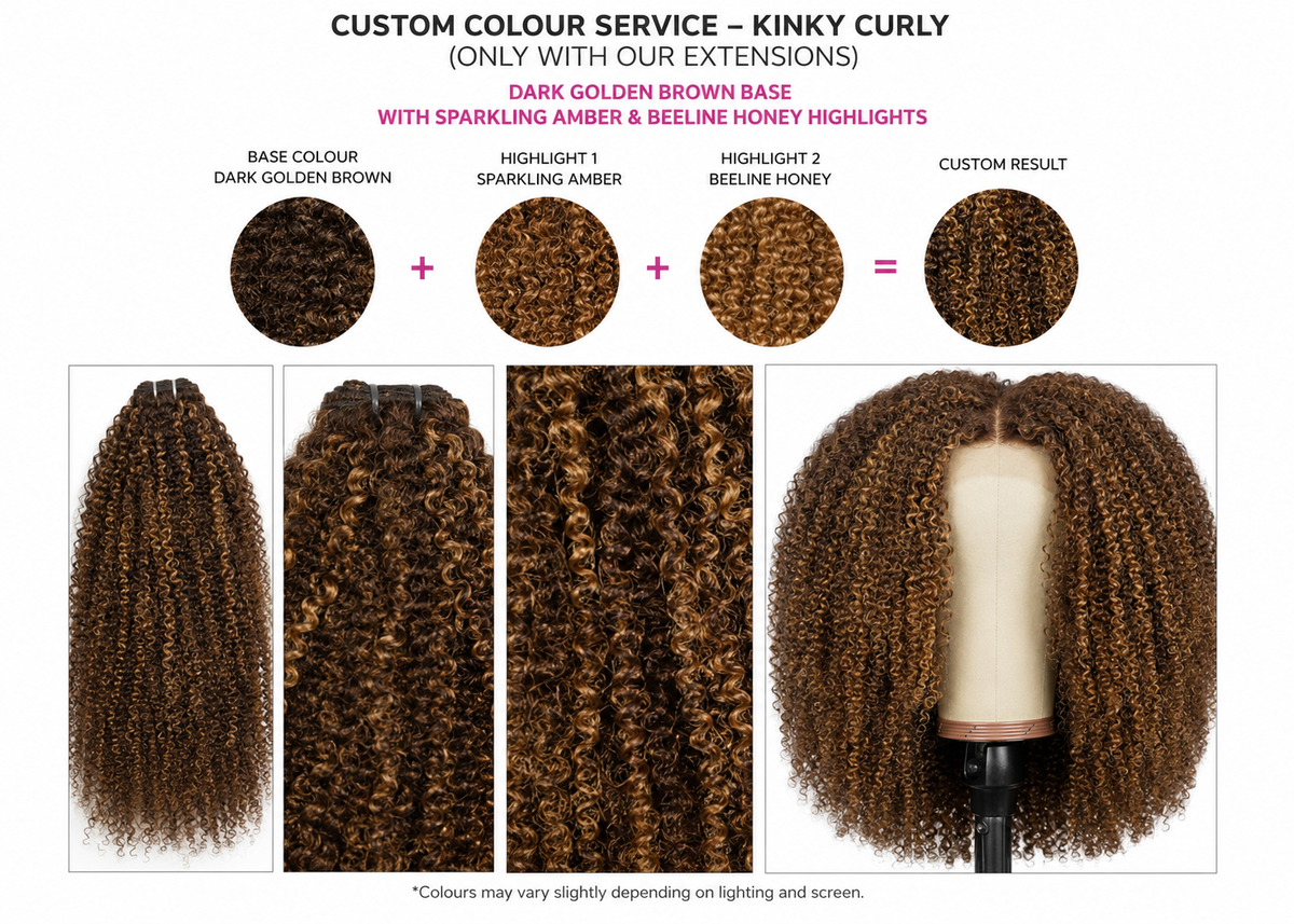 Custom Colour service (only with our hair extensions)