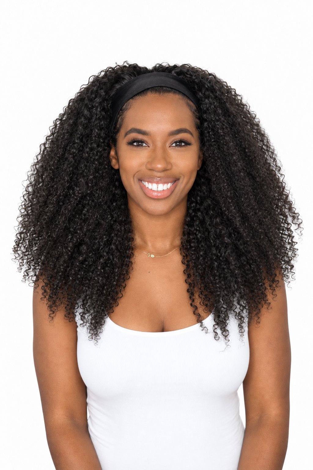 Kinky Curls Curly Headband Wig