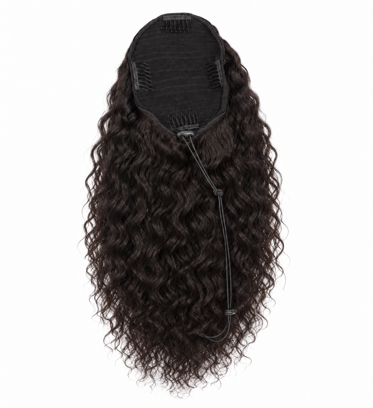 Brazilian Curly Wavy Drawstring Ponytail