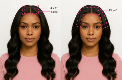 Kinky Curls Curly Lace Closure &amp; Frontal