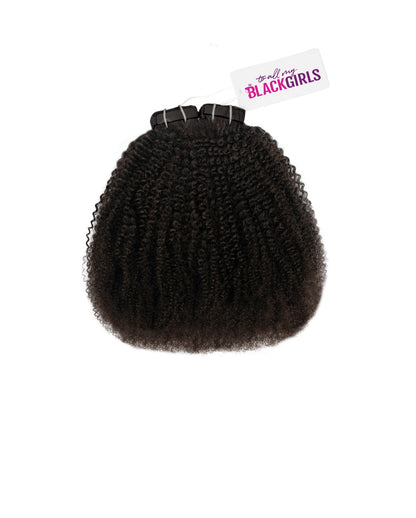 Curly Tape-In Hair Extensions – Natural Kinky, Afro, Coily, Yaki Textures