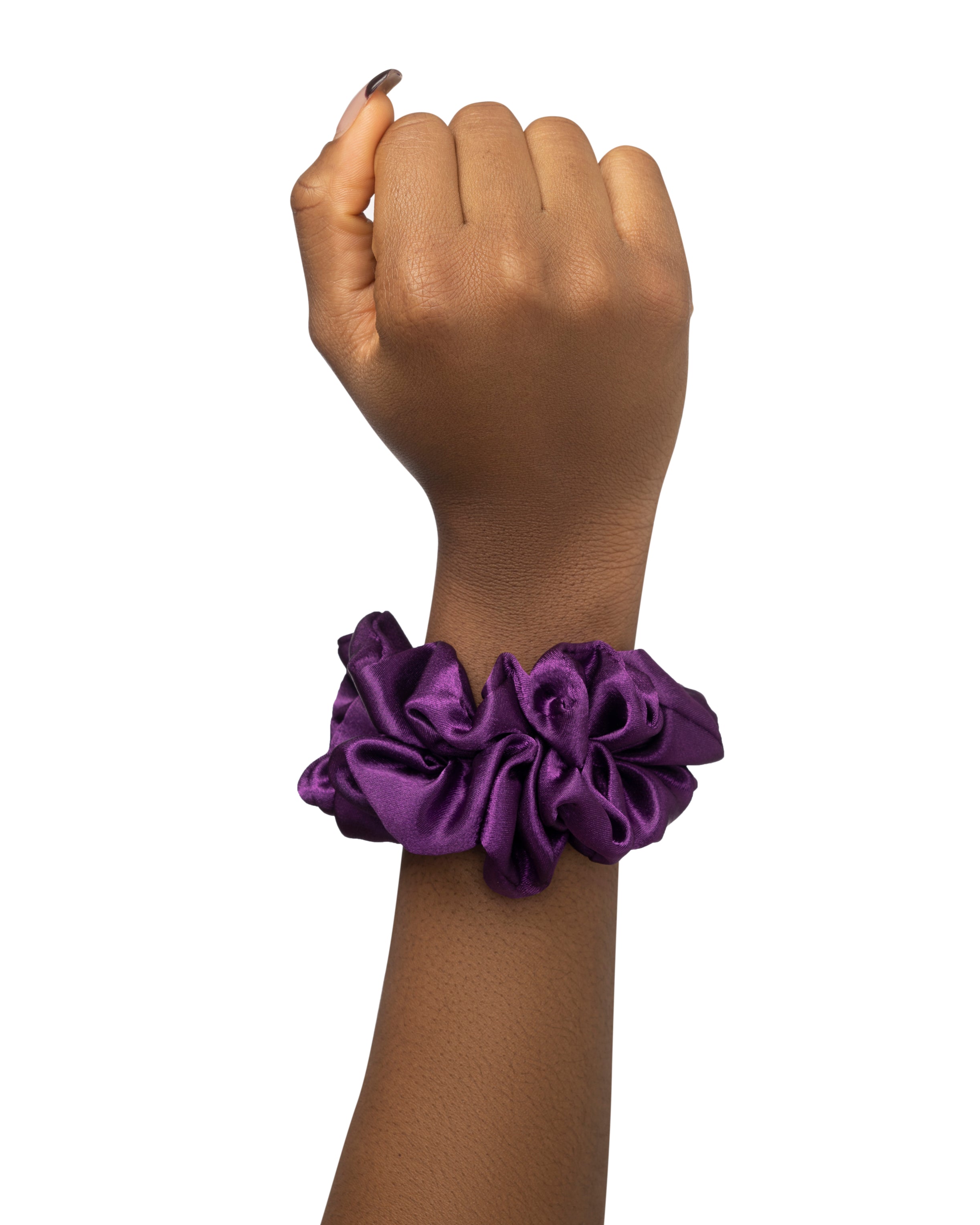 Double-sided High quality Adjustable Satin Bonnet &amp; Scrunchies