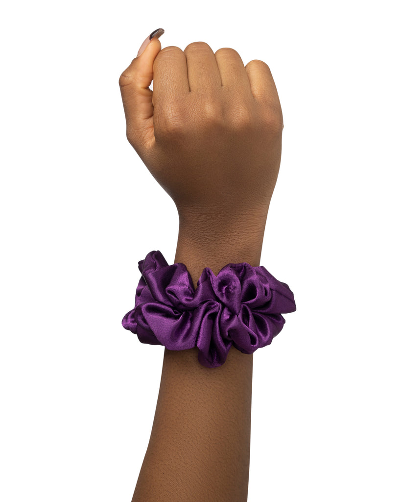 Double-sided High quality Adjustable Satin Bonnet & Scrunchies