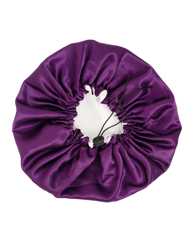 Double-sided High quality Adjustable Satin Bonnet & Scrunchies