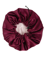 Double-sided High quality Adjustable Satin Bonnet & Scrunchies
