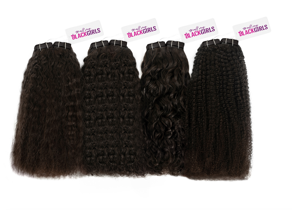 Curly tape-ins human hair extensions