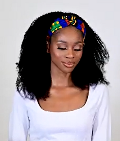 Curly Tape-In Hair Extensions – Natural Kinky, Afro, Coily, Yaki Textures