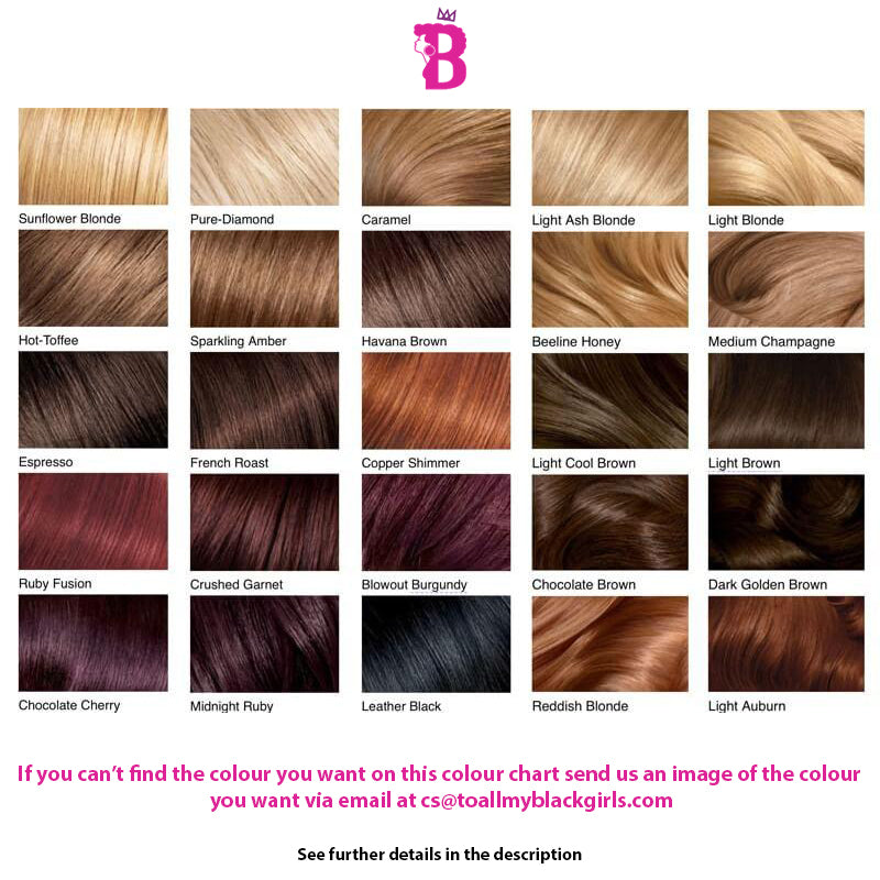 Custom Colour service (only with our hair extensions)
