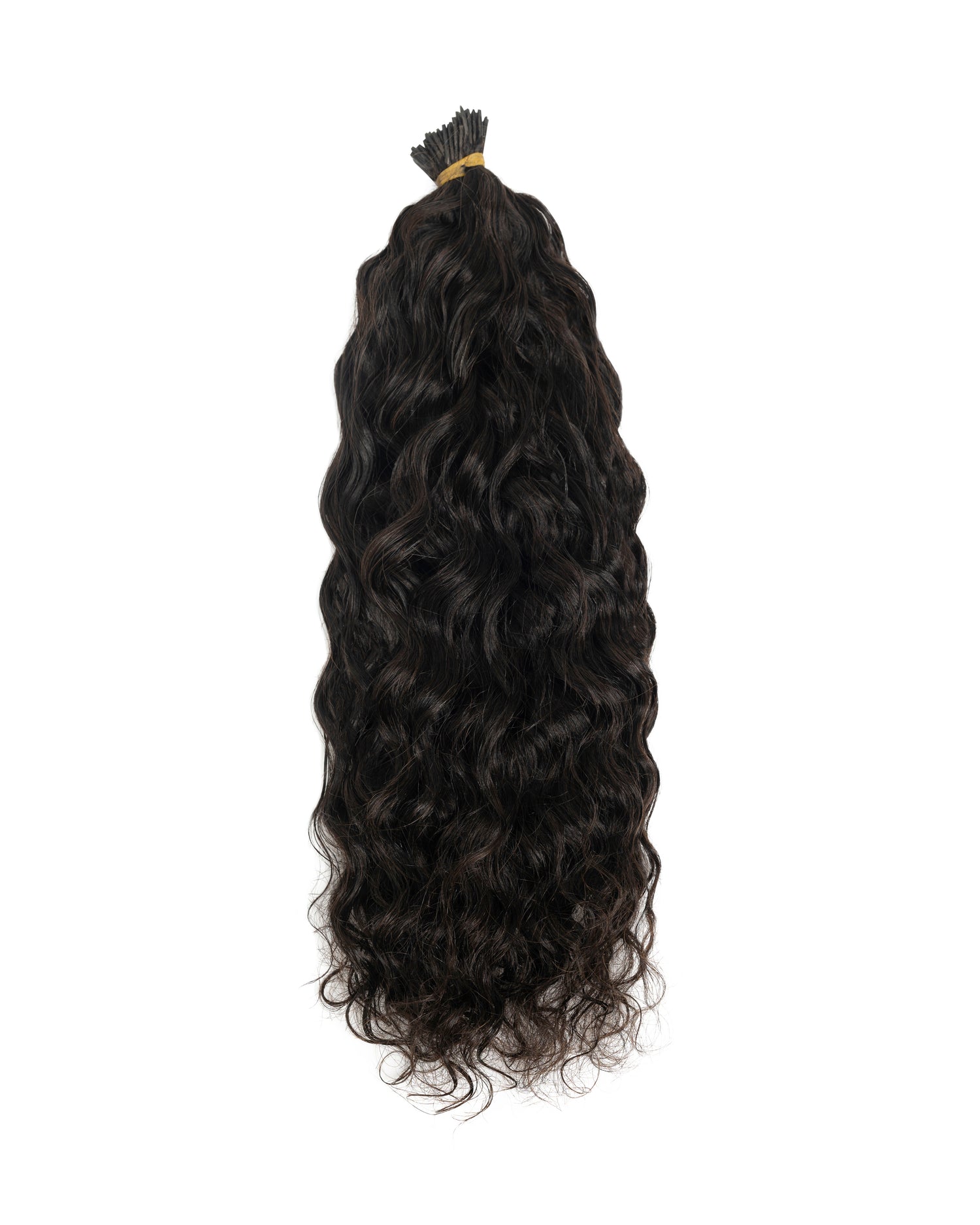 Curly Microlinks (I-tip) Hair Extensions- Natural Kinky, Curly, Coily, Coarse, Yaki &amp; Afro