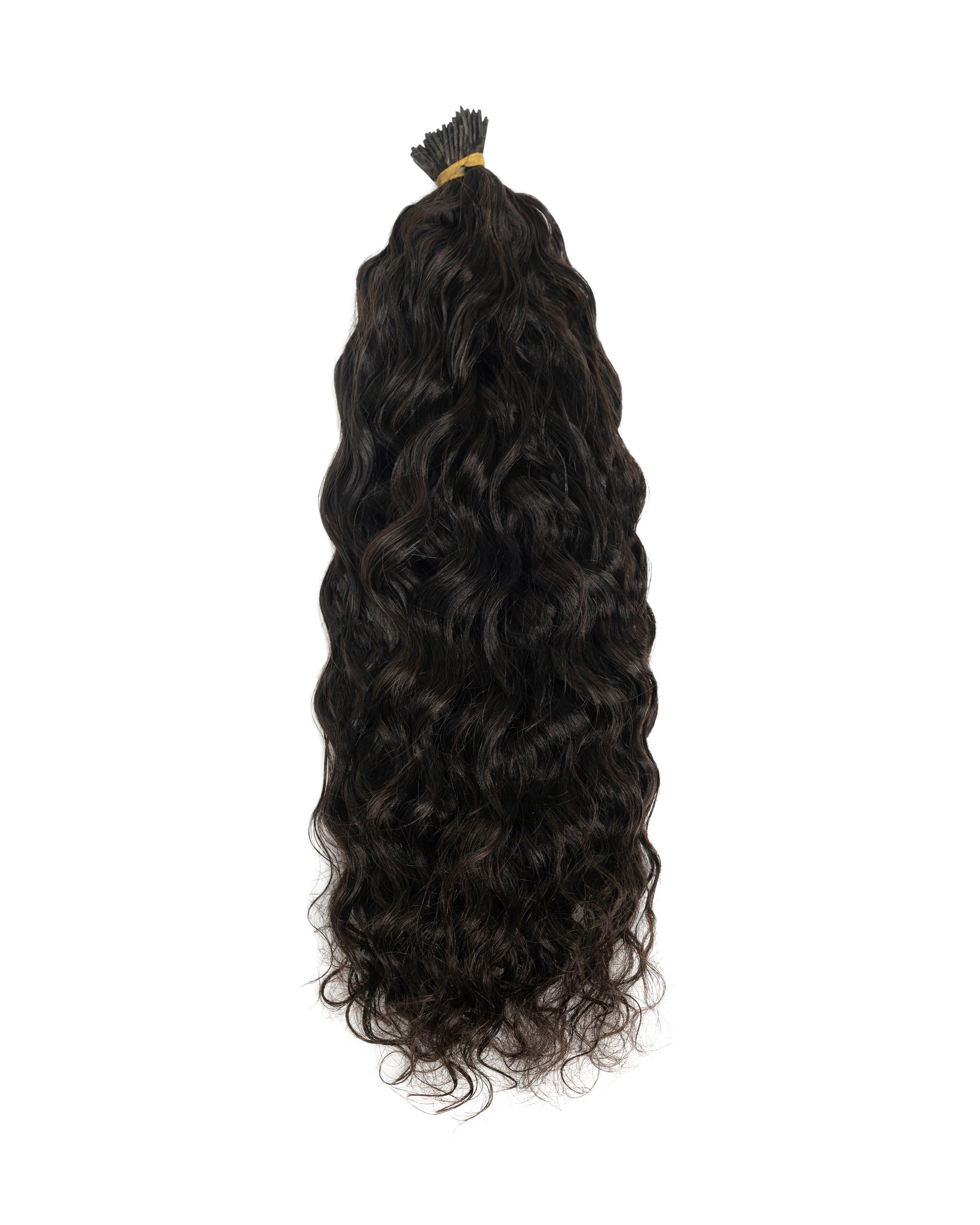 Natural Kinky Curly Coily Coarse & Afro Micro links Hair Extensions