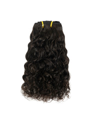14 inch Brazilian curly human hair weft