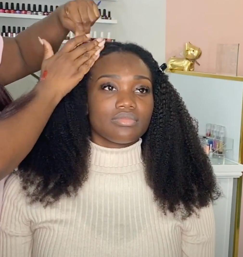 Curly Microlinks (I-tip) Hair Extensions- Natural Kinky, Curly, Coily, Coarse, Yaki &amp; Afro