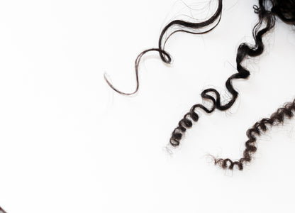 Natural Hair Extensions Samples (x4) Curly Coarse Yaki &amp; Wavy