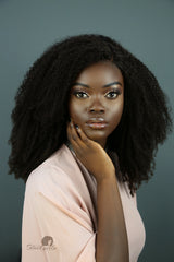 Kinky Coarse Afro Lace Front Wig 13x4