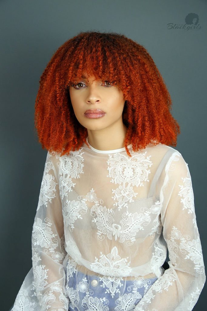Kinky Coarse Afro Lace Front Wig 13x4