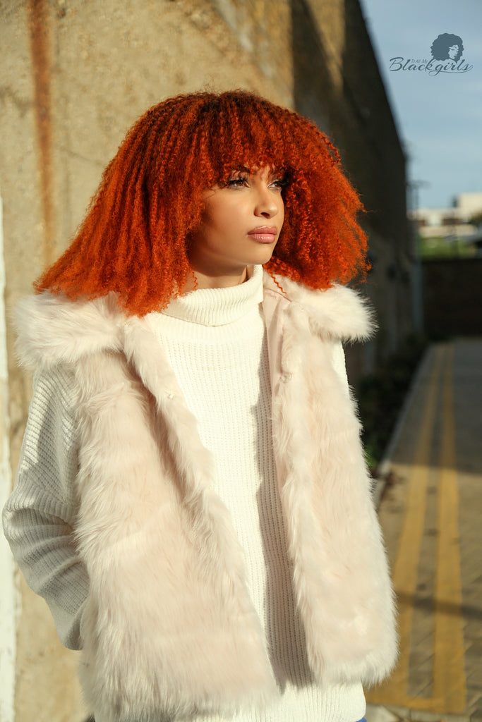 Kinky Coarse Afro Lace Front Wig 13x4