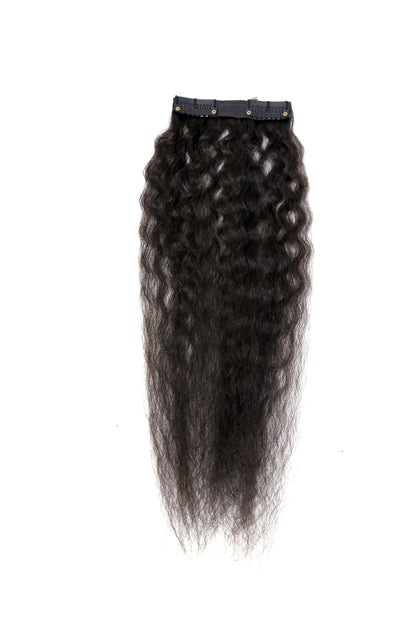 Natural Hair Extensions Samples (x4) Curly Coarse Yaki &amp; Wavy