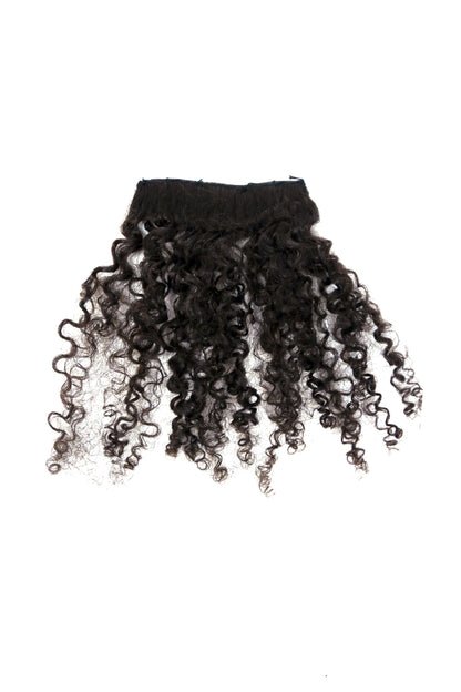 Natural Hair Extensions Samples (x4) Curly Coarse Yaki &amp; Wavy