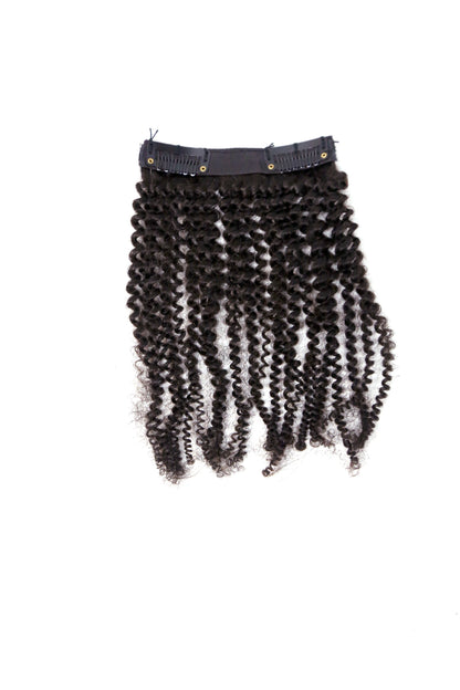 Natural Hair Extensions Samples (x4) Curly Coarse Yaki &amp; Wavy