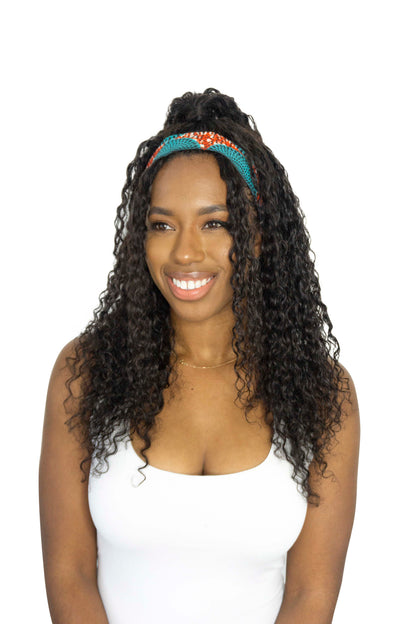 Brazilian Curly Wavy Headband Wig