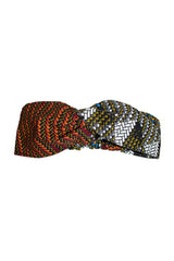 Kente/Ankara Turban Doughnut head wrap, fan and head band