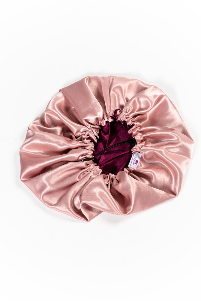 Double-sided High quality Satin Bonnet & Scrunchies – To All My Black Girls  LTD